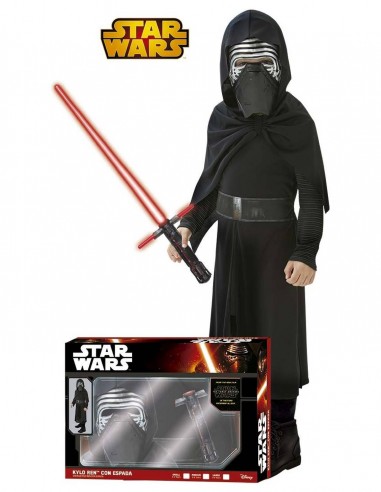 DISFRAZ KYLO REN LUJO C/ESPADA 5-7 Disfraces