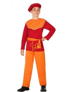 DISFRAZ PAJE ROJO INF Disfraces