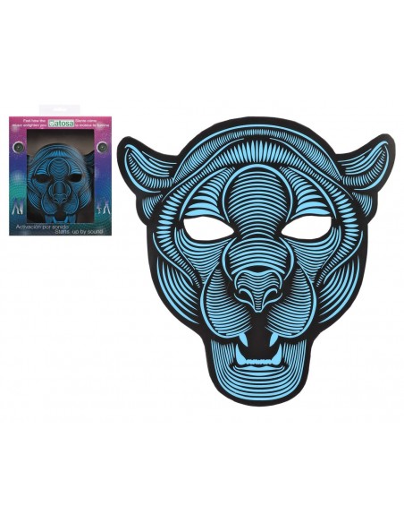 MASCARA LED PANTERA Máscaras y Antifaces