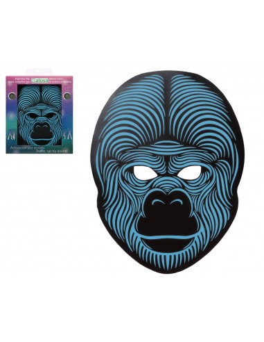MASCARA LED GORILA Máscaras y Antifaces