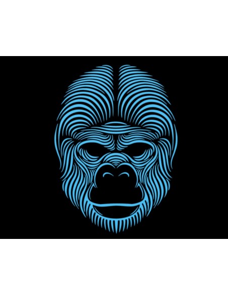 MASCARA LED GORILA Máscaras y Antifaces