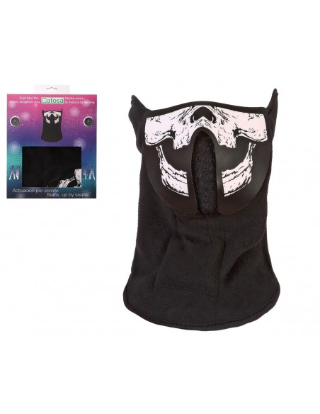 MASCARA LED ESQUELETO Máscaras y Antifaces
