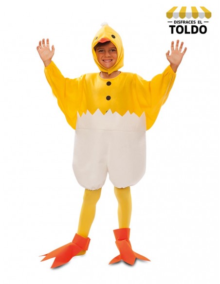 DISFRAZ POLLITO 2 4 AÑOS Disfraces de Pollo, Gallina y Gallo