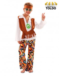 DISFRAZ HIPPIE 4-6 Disfraces de Hippis