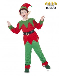 DISFRAZ DUENDE 7-9 Disfraces de Navidad