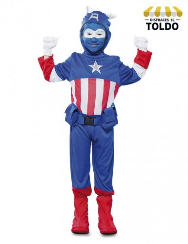 Disfraz Capitan Azul 4-6 Disfraces de Superheroes y Villanos
