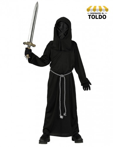 Disfraz Chico Oscuridad 4-6 Años Disfraces de Miedo