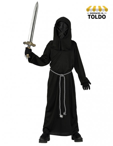 Disfraz Chico Oscuridad 4-6 Años Disfraces de Miedo