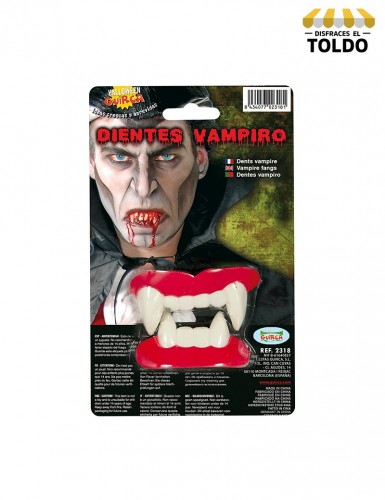 DIENTES DRACULA 2UNID. Complementos