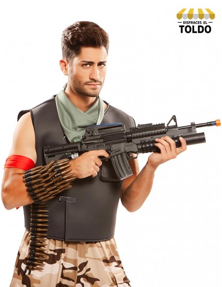 DISFRAZ SOLDADO DE COMBATE AD Disfraces de Militar
