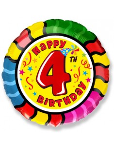 Globo de Helio Redondo 45cm...