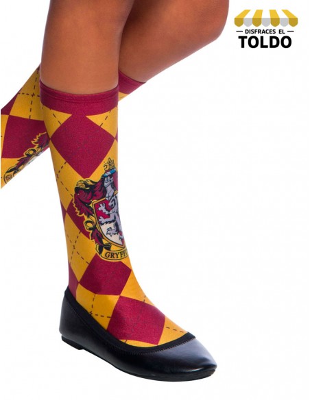 Calcetines Harry Potter. Casa Gryffindor. Disfraces de Harry Potter