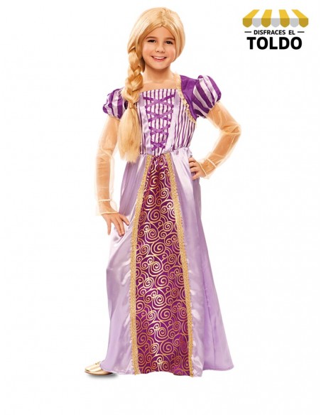 DISFRAZ PRINCESA LILA 2-4 Disfraces de Rapunzel