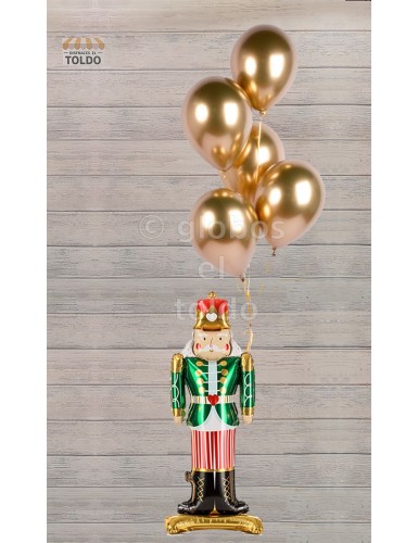 Ramo Cascanueces Party Globos de Navidad