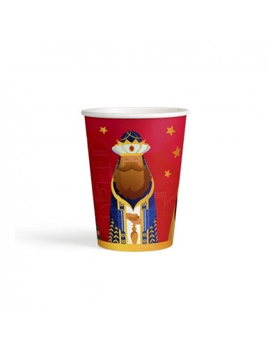 Vasos Reyes Magos Globos de Navidad