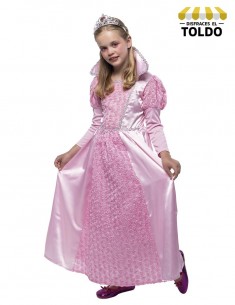 Disfraz princesa rosas infantil Disfraces de Cuentos infantiles