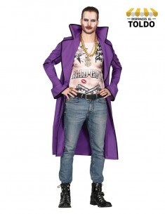 Disfraz joker morado moderno Disfraces de Joker