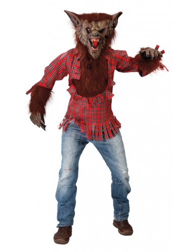 Disfraz lobo con mascara Disfraces de Hombre Lobo