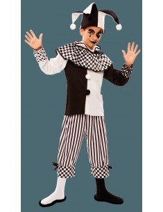 Disfraz arlequin b&n Disfraces de Payasos