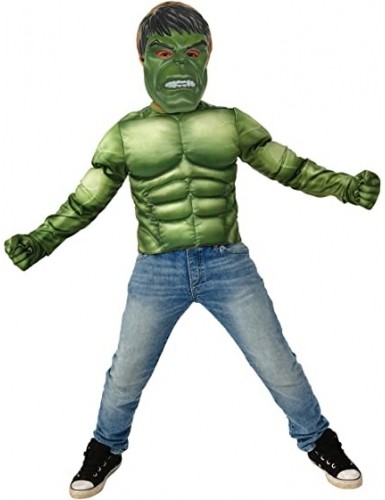 Disfraz hulk acc. talla unica Disfraces de Superheroes y Villanos