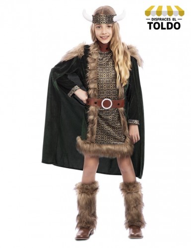 Disfraz vikingo deluxe infantil Disfraces de Epoca e historicos