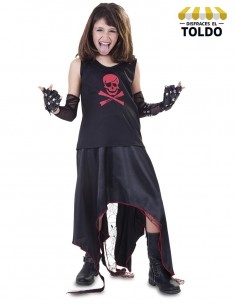 Disfraz punk niña Disfraces de Decadas