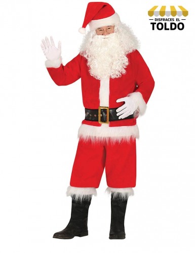 Disfraz papa noel lujo Disfraces de Papá Noel