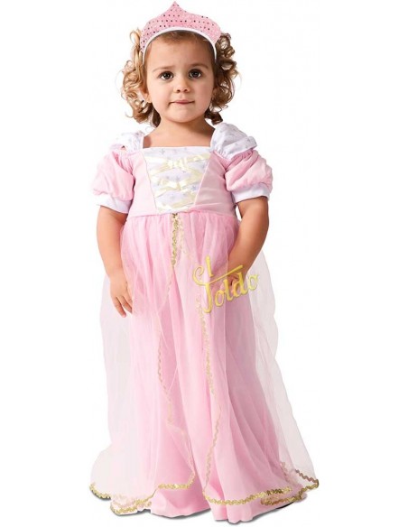 Disfraz princesa rosa bebé Disfraces de Cuentos infantiles