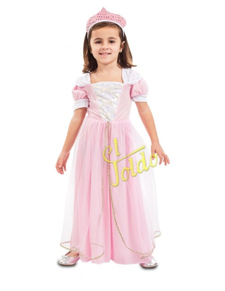 Disfraz princesa rosa bebé Disfraces de Cuentos infantiles