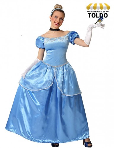 Disfraz princesa azul adulto Disfraces de Cuentos infantiles