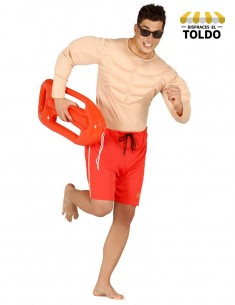Disfraz socorrista musculo Disfraces de Profesiones