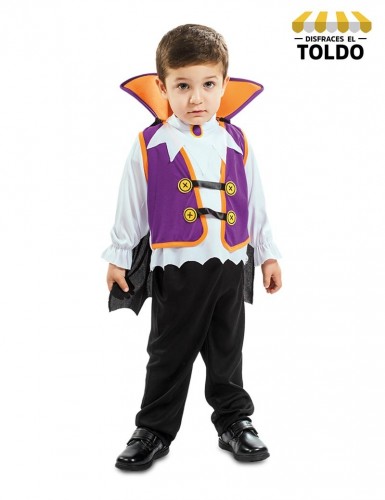 Disfraz vampiro morado bebé Disfraces de Vampiros