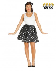 Disfraz pin-up negro Disfraces de Decadas