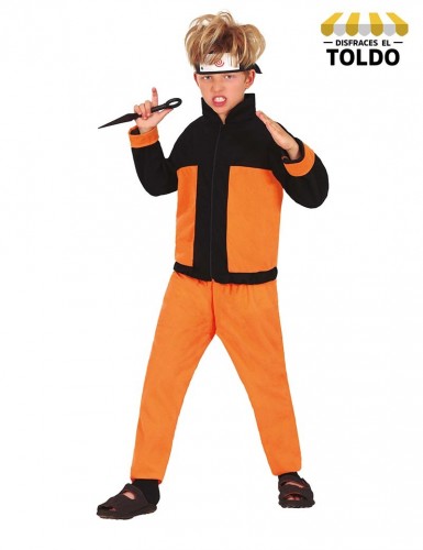Disfraz ninja naranja (naruto) infantil Disfraces de Peliculas y Series