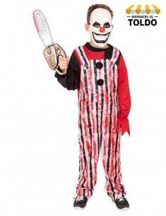 Disfraz payaso chiflado infantil Disfraces de Terror