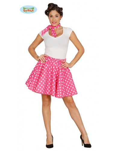 Disfraz pin-up rosa Disfraces de Decadas