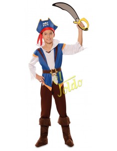Disfraz pirata aventurero infantil Disfraces de Piratas