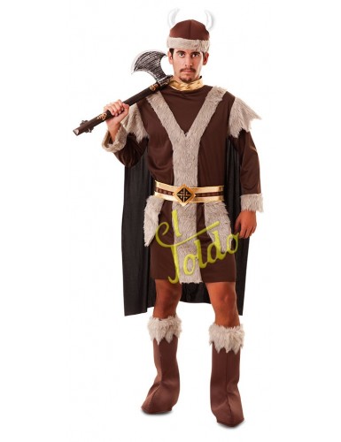 Disfraz vikingo hombre adulto Disfraces de Epoca e historicos