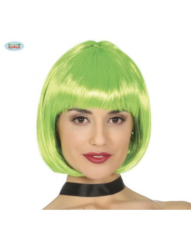 Peluca charleston econ. verde Pelucas Mujer y Niñas