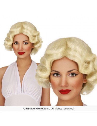 Peluca marilyn corta Pelucas Mujer y Niñas
