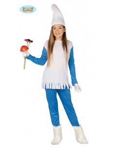 Disfraz pitufina infantil Disfraces de Peliculas y Series