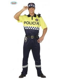 Disfraz policia local t/xl hombre Disfraces de Policia