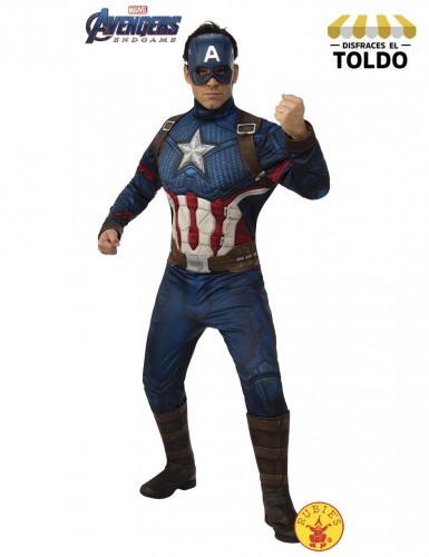 Disfraz capitan america edngame deluxe Disfraces de Capitán América