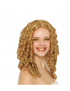 Peluca eva bucles rubia Pelucas Mujer y Niñas