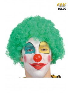 Peluca rizos payaso Pelucas Unisex