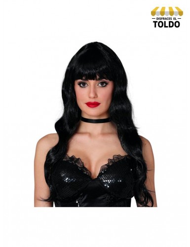 Peluca rocio negra Pelucas Mujer y Niñas