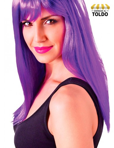 Peluca pasion con f fucsia Pelucas Unisex