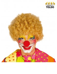 Peluca rizos payaso Pelucas Unisex