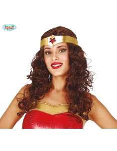 Peluca wonderwoman Pelucas Mujer y Niñas