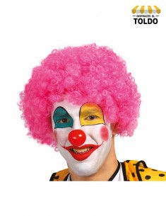 Peluca rizos payaso Pelucas Unisex